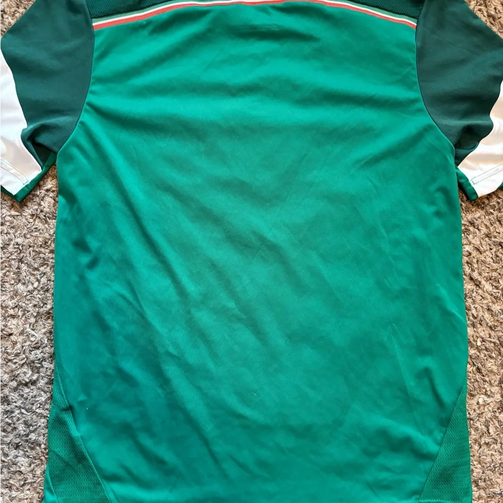 Adidas Green and Red Soccer Jersey 2014 World Cup